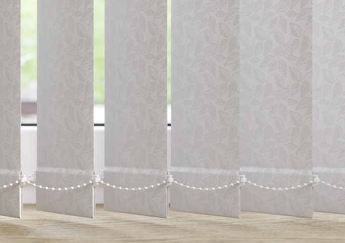 Flourish, Winter Grey - Vertical Blind Slats - Image 3